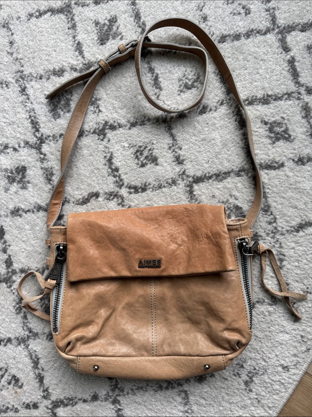 AIMEE KESTENBERG BALI LEATHER CROSSBODY BAG